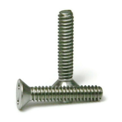 Spanner Snake Eye Flat Head Security Machine Screws - #8-32