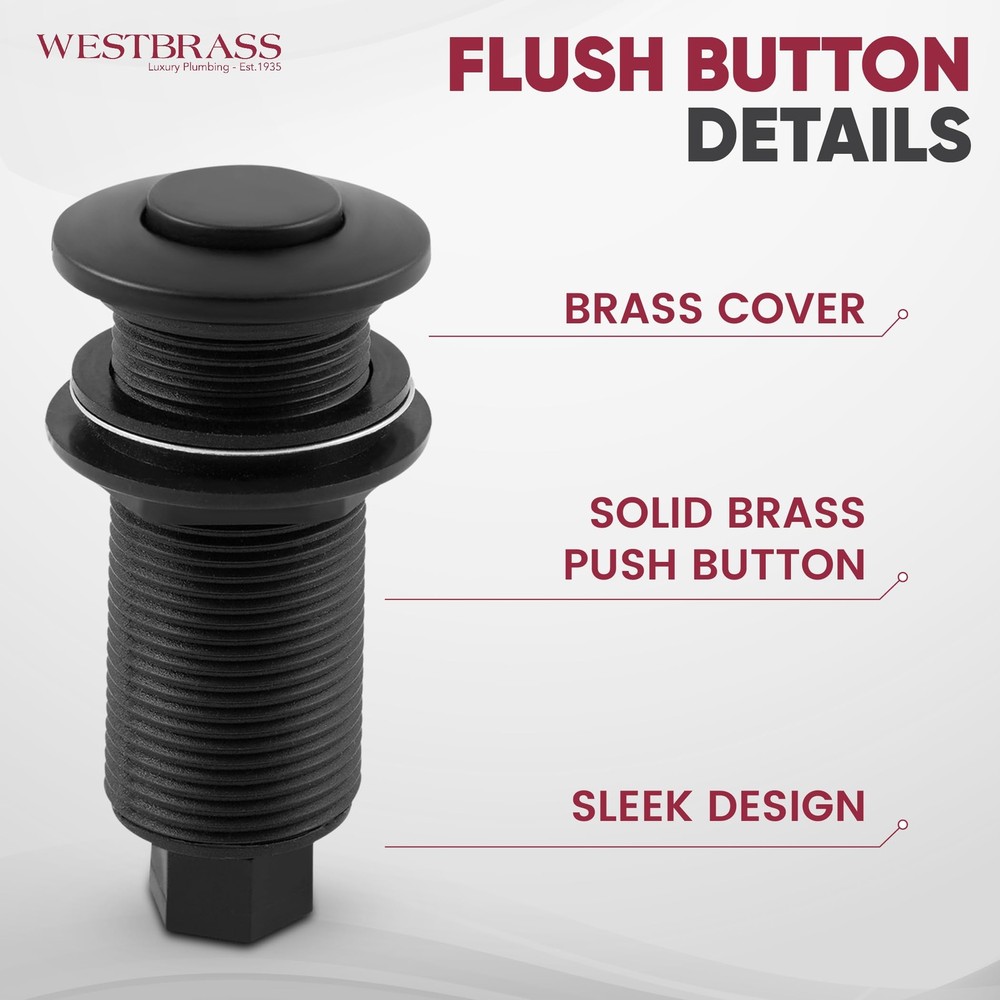 Replacement Disposal Air Switch Trim Polished Chrome Asbb326