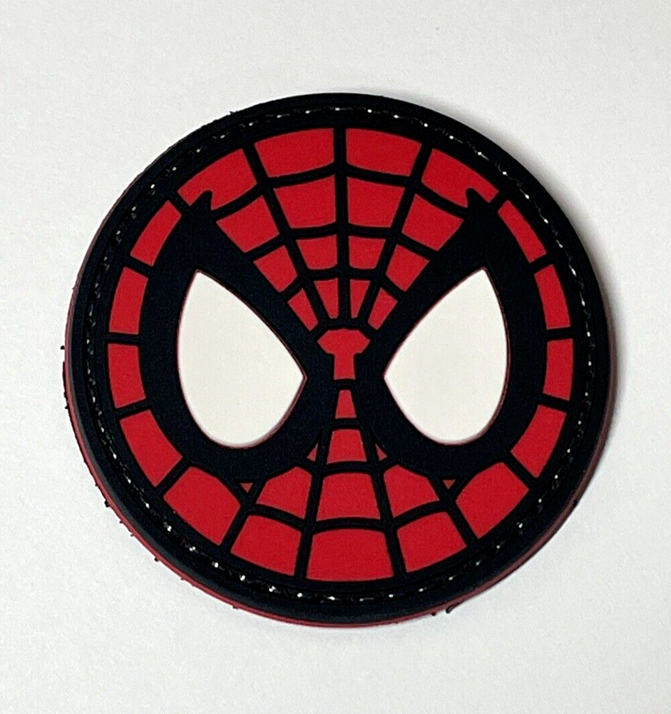 Spiderman Tactical PVC Morale Patch, Superhero Patch