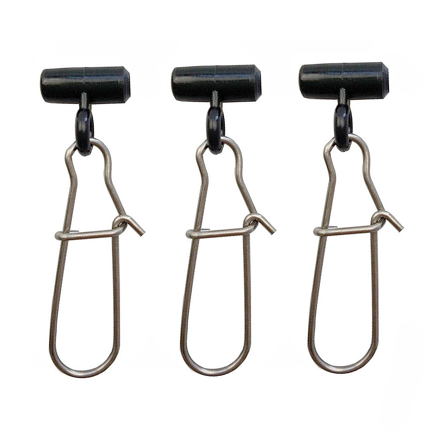 20-100PCS Fishing Line Sinker Slide with Snap High-Strength Fishing Line Sinker