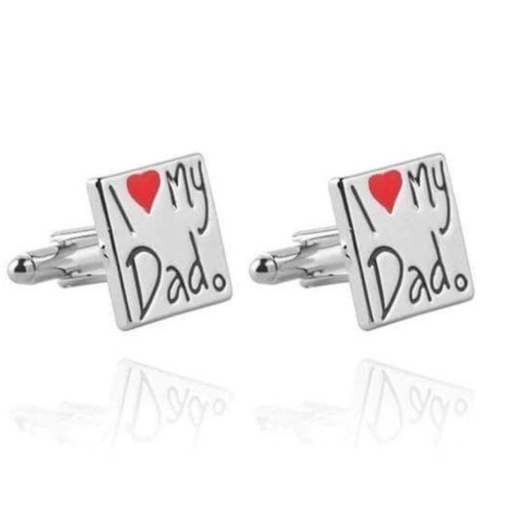 I ❤️Dad Cufflinks