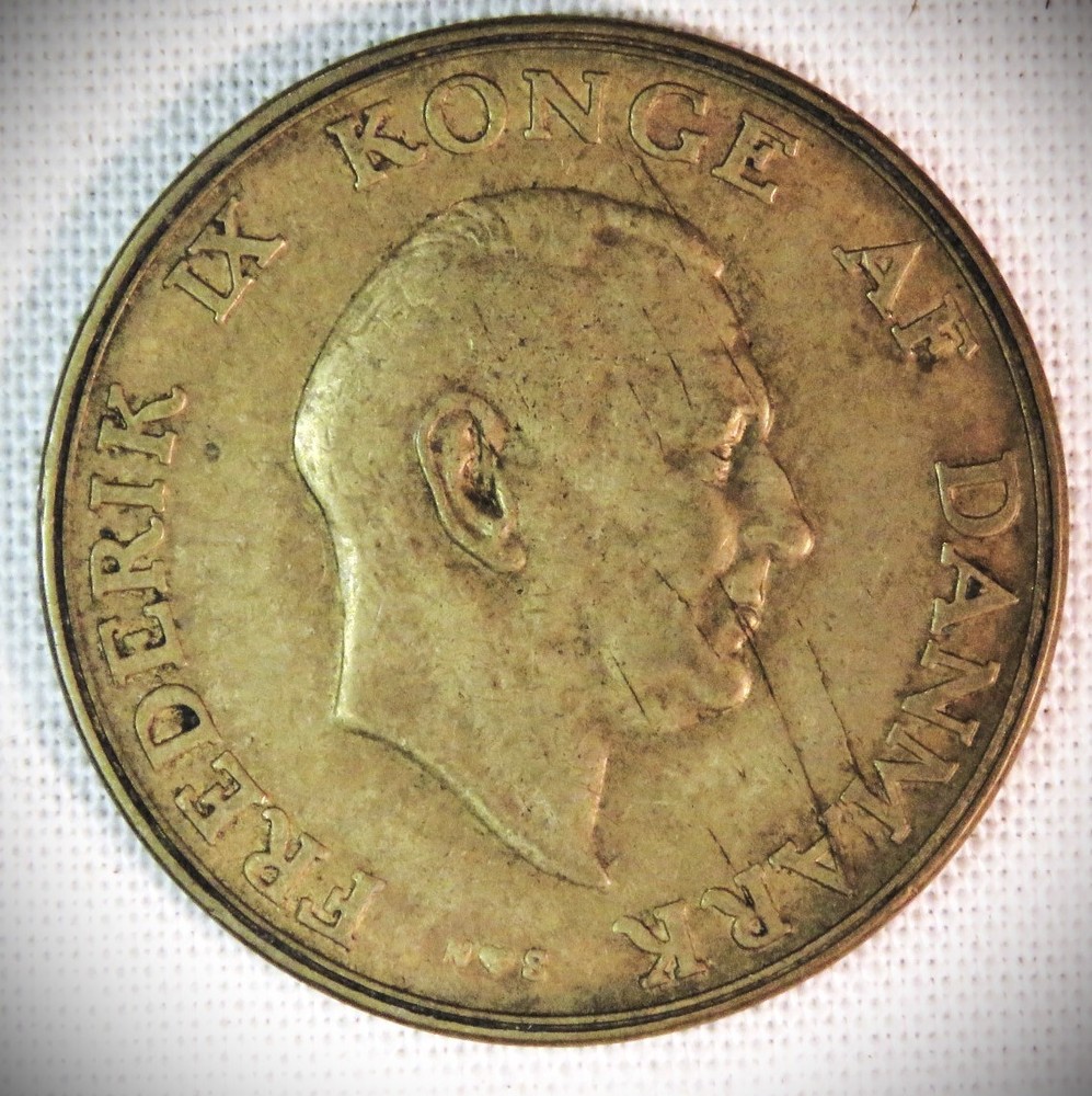 Denmark 1948 1 Krone (225)