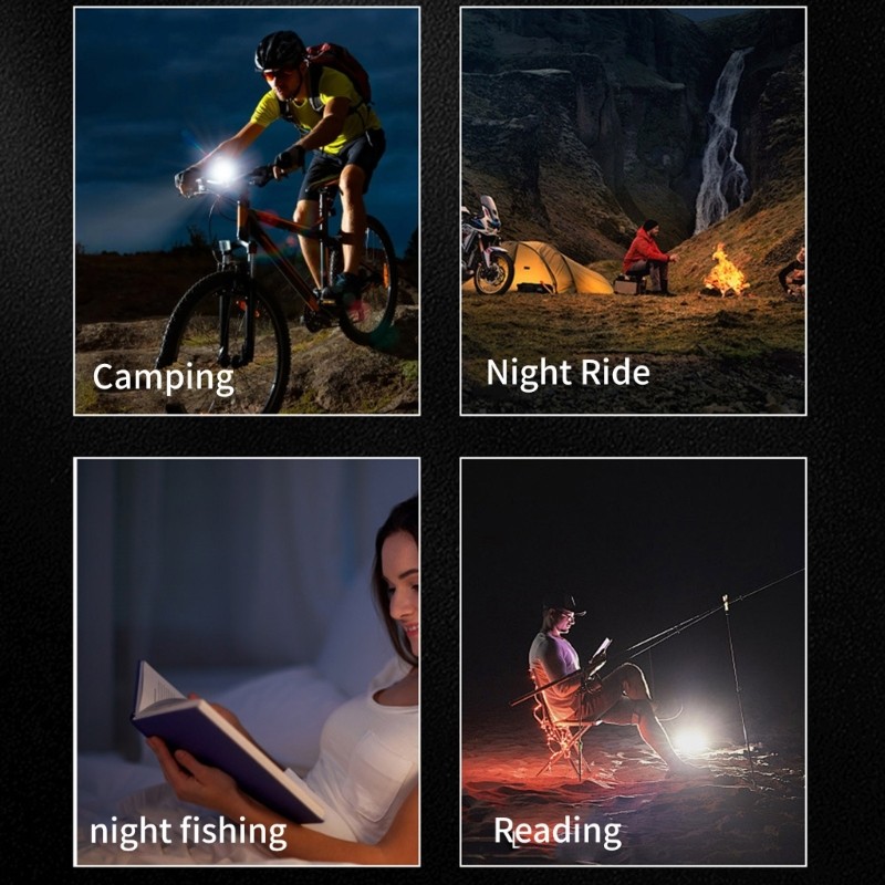 Small Powerful Flashlight Multifunctional Flashlight Handheld Magnets Flashlight