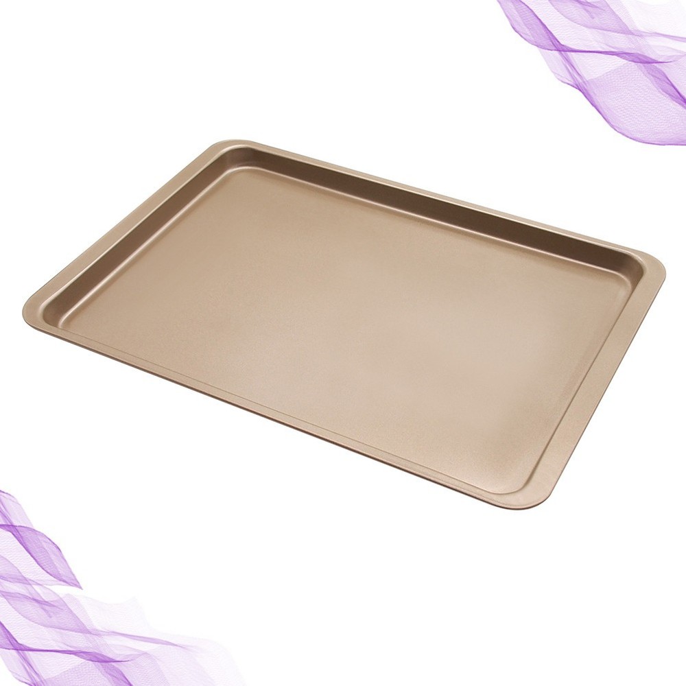 Nonstick Carbon Steel 14.5 Inch Rectangular Baking Pan Cake Mold Bakeware