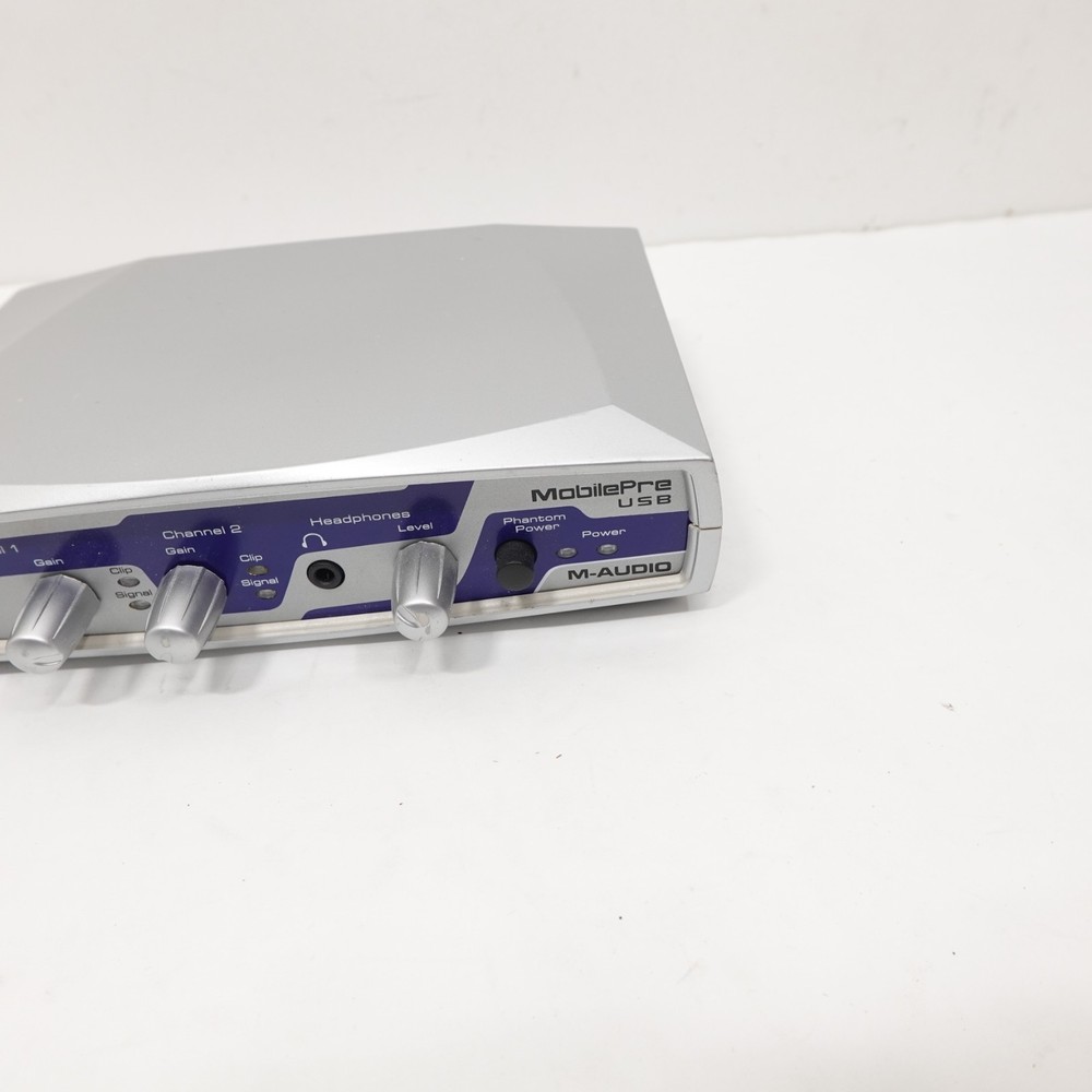 M-Audio MobilePre Mobile Pre USB Preamp Preamplifier Audio Interface 200F V1.03