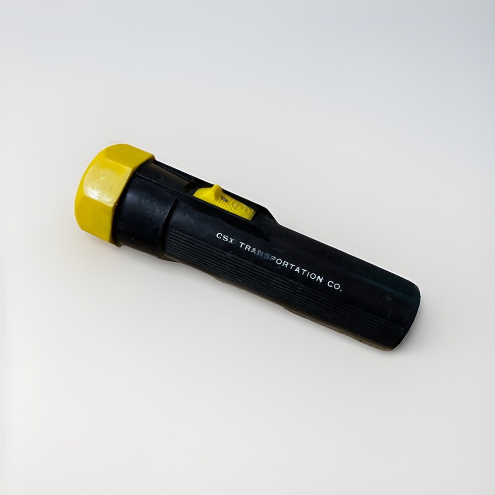 Vintage CSX RR Transportation Flashlight