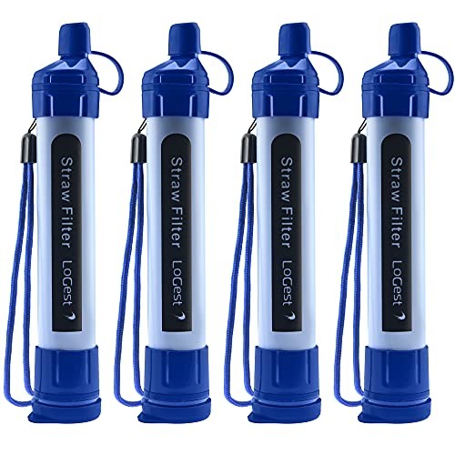 Pack Water Filter Straw - Portable, Compact, Multipurpose Water Purification 4
