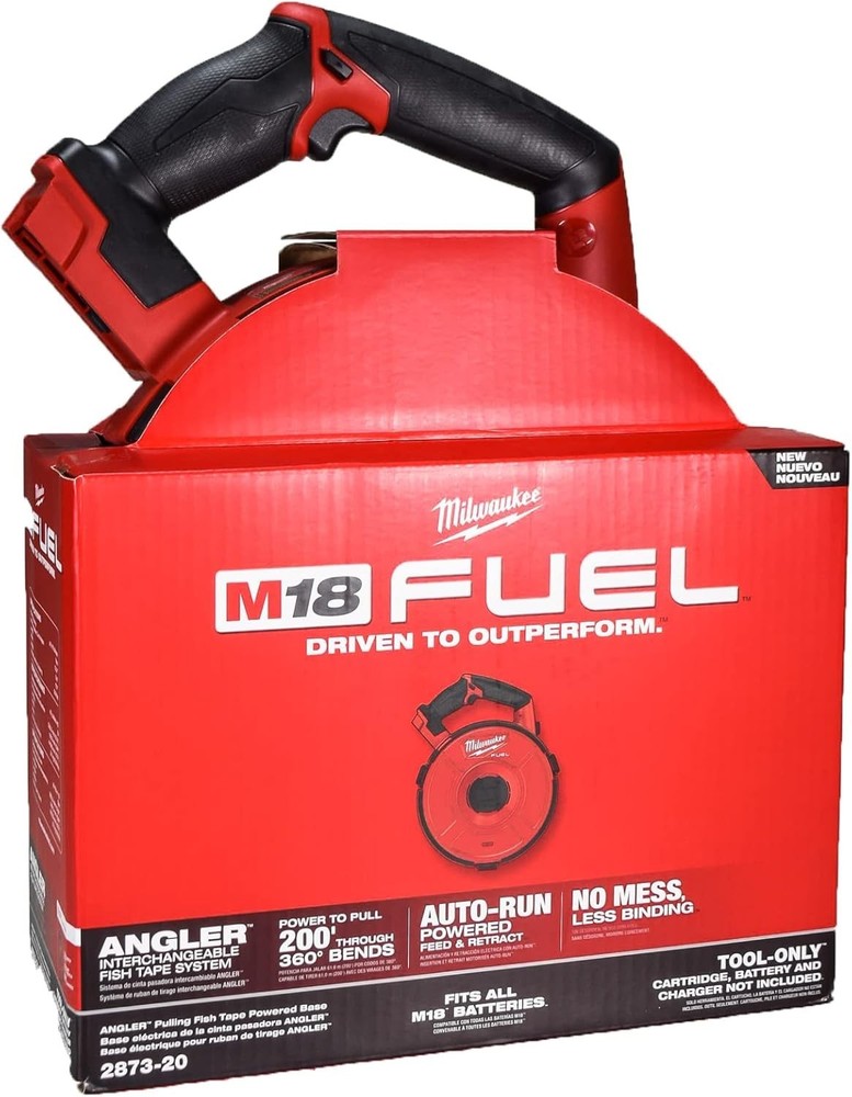 Milwaukee 2873-20 FUEL ANGLER Pulling Fish Tape Powered Base (Tool-Only)