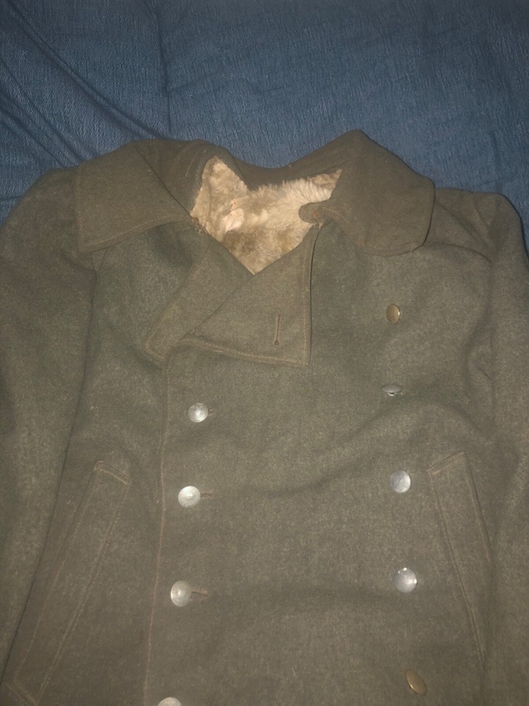 Original German WWII SS Overcoat