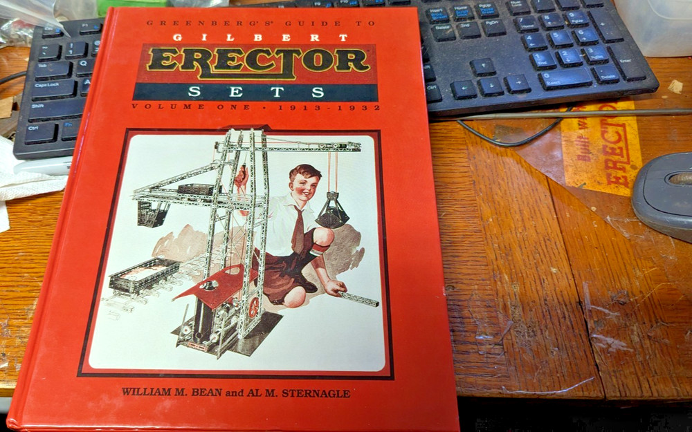 1993 1st Ed., Gilbert Erector Sets Guide Vol. 1, Bean & Sternagle, Illustrations