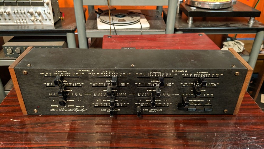 SAE 180 Stereo Parametric Equalizer Pro Serviced