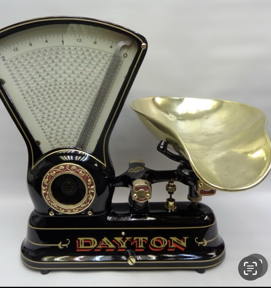 Antique Custom Restored Dayton Candy Scales. (Read Description)