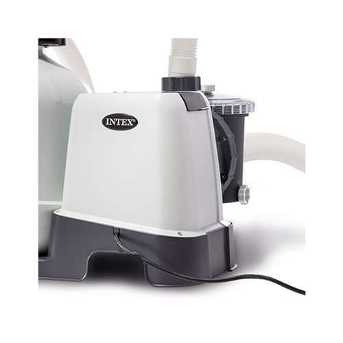Intex 2800 GPH Above Ground Pool Sand Filter Pump w/ Automatic Timer (Brown Box)
