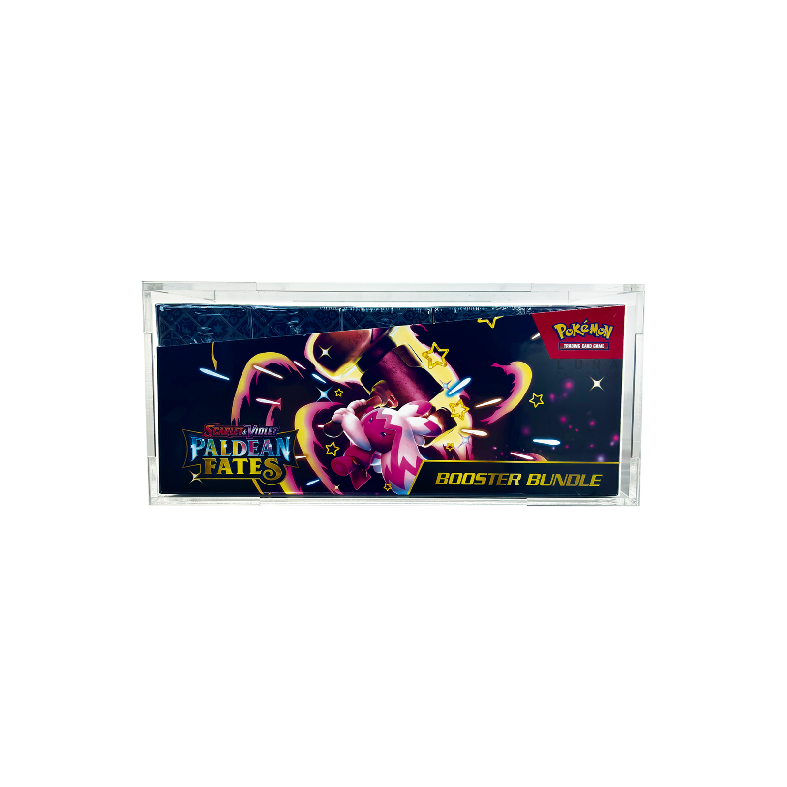 Acrylic Display Case for Pokemon Booster Bundle (Retail Case)