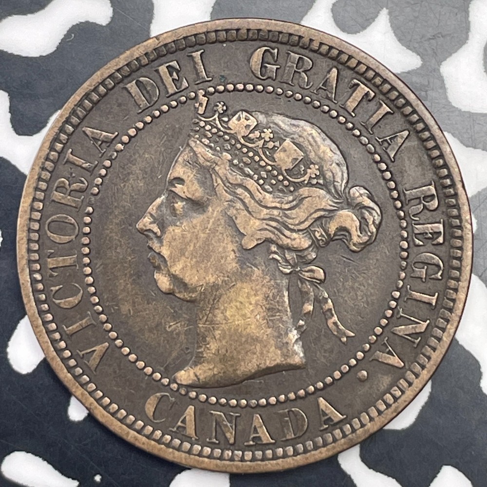 1890-H Canada Large Cent Lot#C1354 Nice!