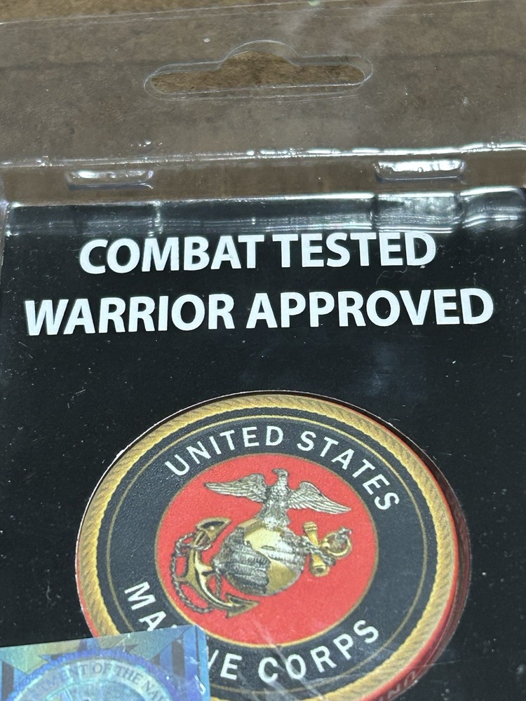 USMC CERAMIC CHALLENGE CHIP, NEW IN PACKAGE