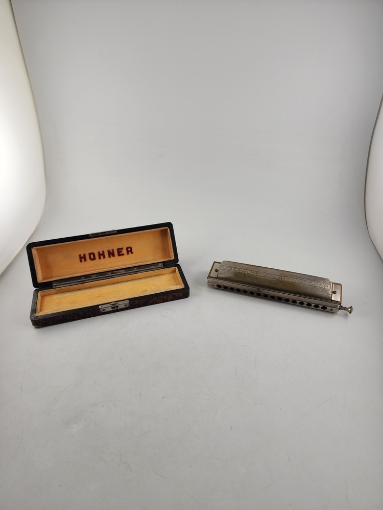 Hohner 64 Chromonica Model 280 Original Storage Box Vintage