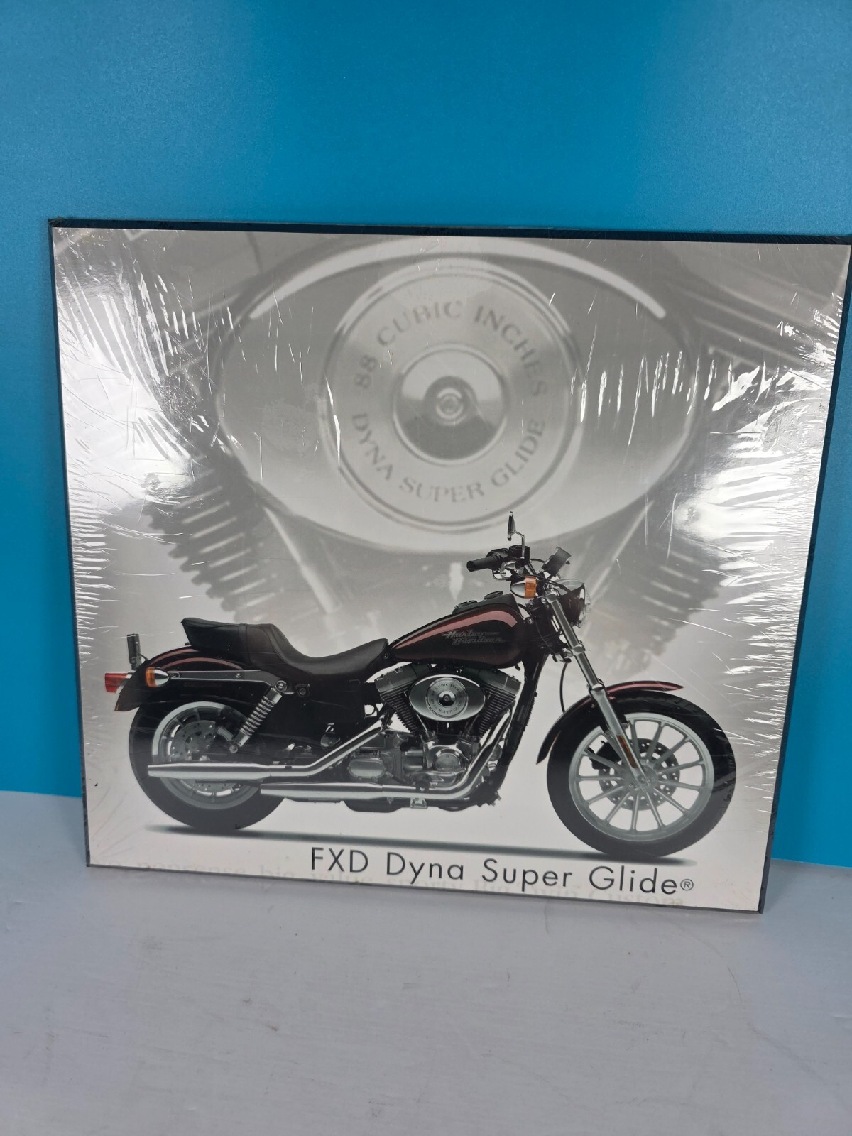Harley Davidson FXD Dyna Super Glide Dealer Appreciation Wall Plaque