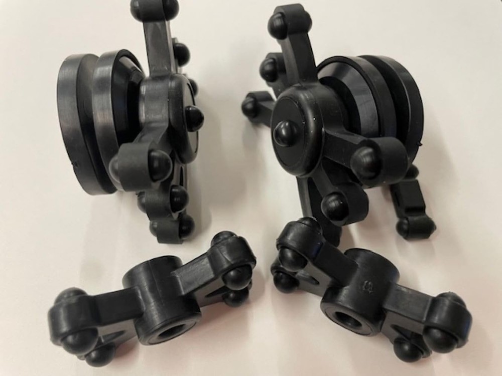 BowJax Crossbow Kit B Split Limb Black Monsterjax Noise Reduction Set