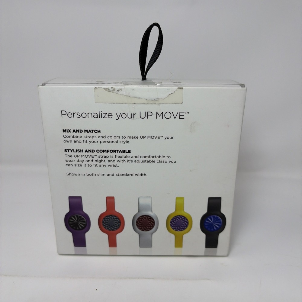 UP Move by Jawbone Activity Tracker 3 Strap Accessory Set Violet White Black
