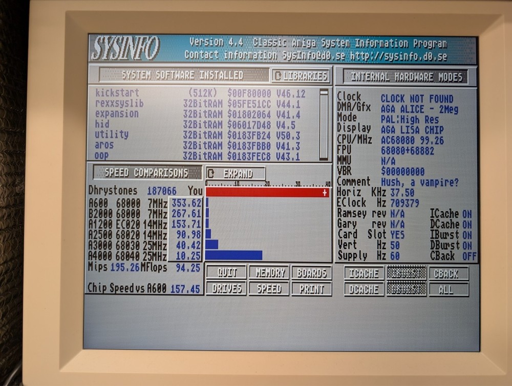 Apollo Vampire V4 Salamander Amiga 2000 / Phoenix Accelerator Card