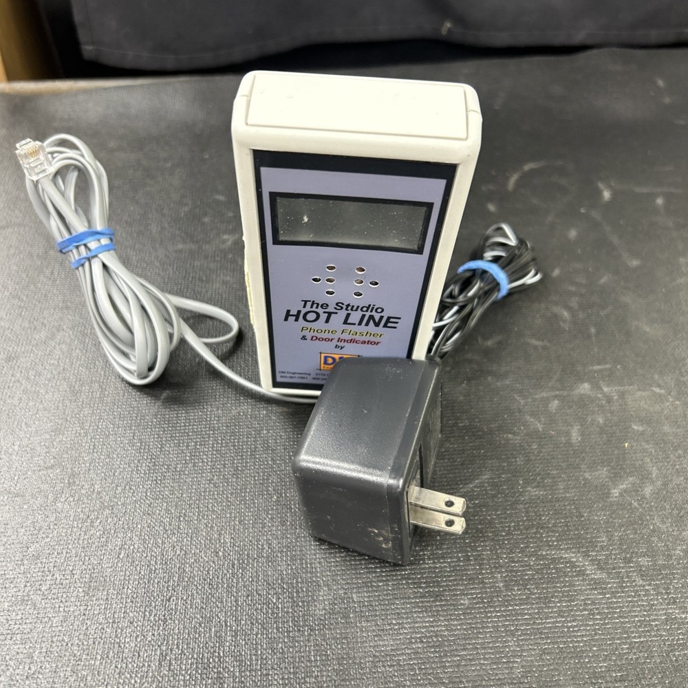 The Studio Hotline Phone Flasher and Door Indicator. DM Engineering
