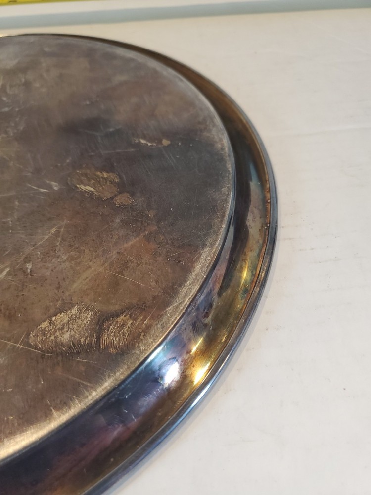 Vintage MCM Silver Tray Silver Galleries
