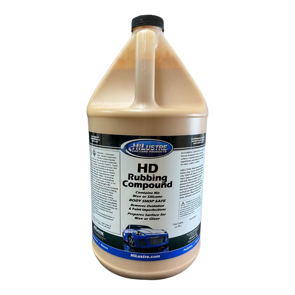 HiLustre® HD Rubbing Compound | Paint Correction | Body Shop Safe