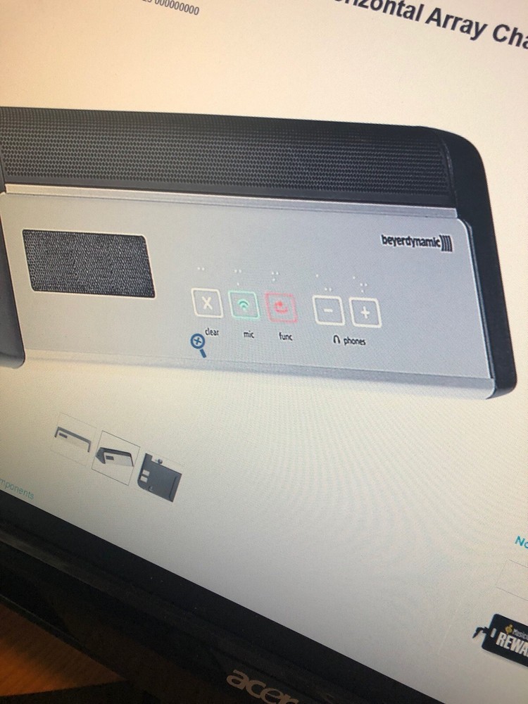 Beyerdynamic Quinta mu 33 Digital Wireless Chairman Microphone Unit