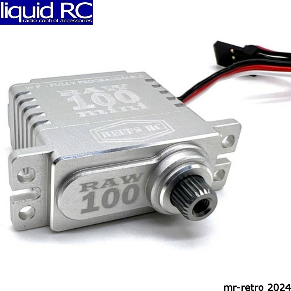 Reefs RC REEFS134 Raw 100 Mini Servo Programmable