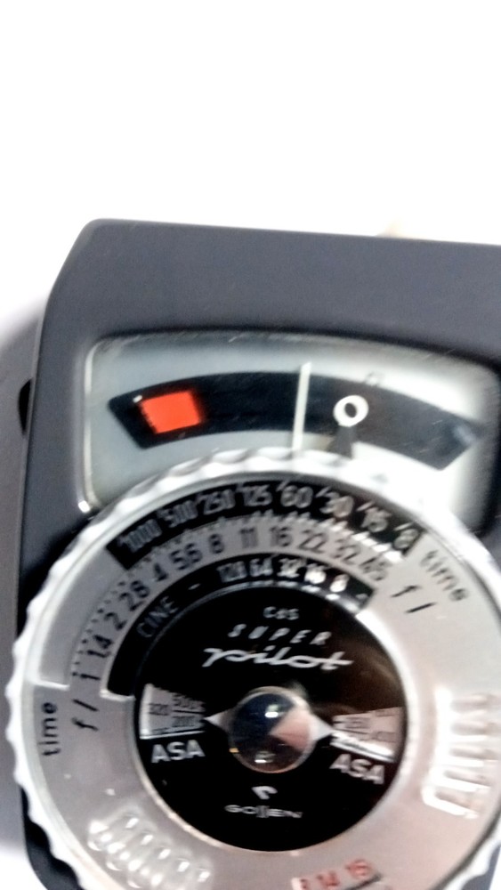 Gossen Super Pilot CdS Light Meter w/ Case Great Condition