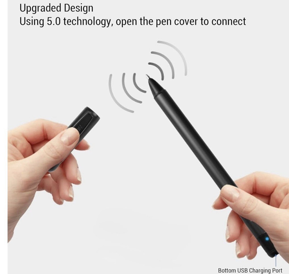 Bluetooth Digital Smart Pen Notebook Set Blue (Android) NIB