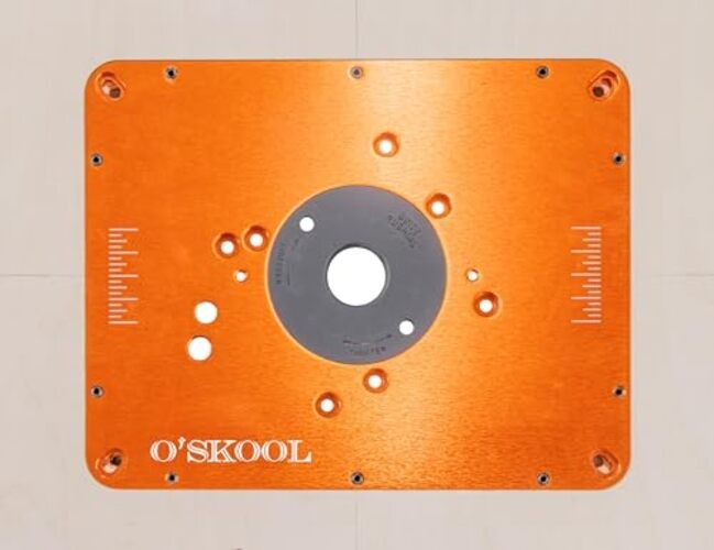 Router Table Insert Plate Template Kit – Includes MDF Routing Template,
