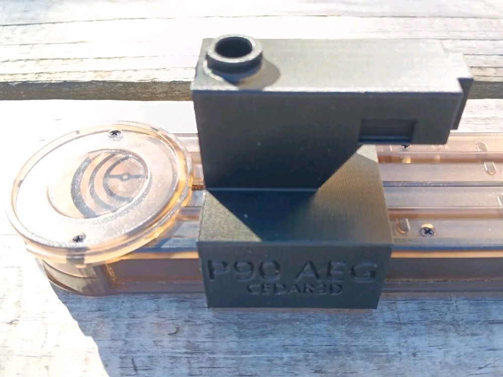 Airsoft P90 AEG Odin Speedloader Adapter (Black)