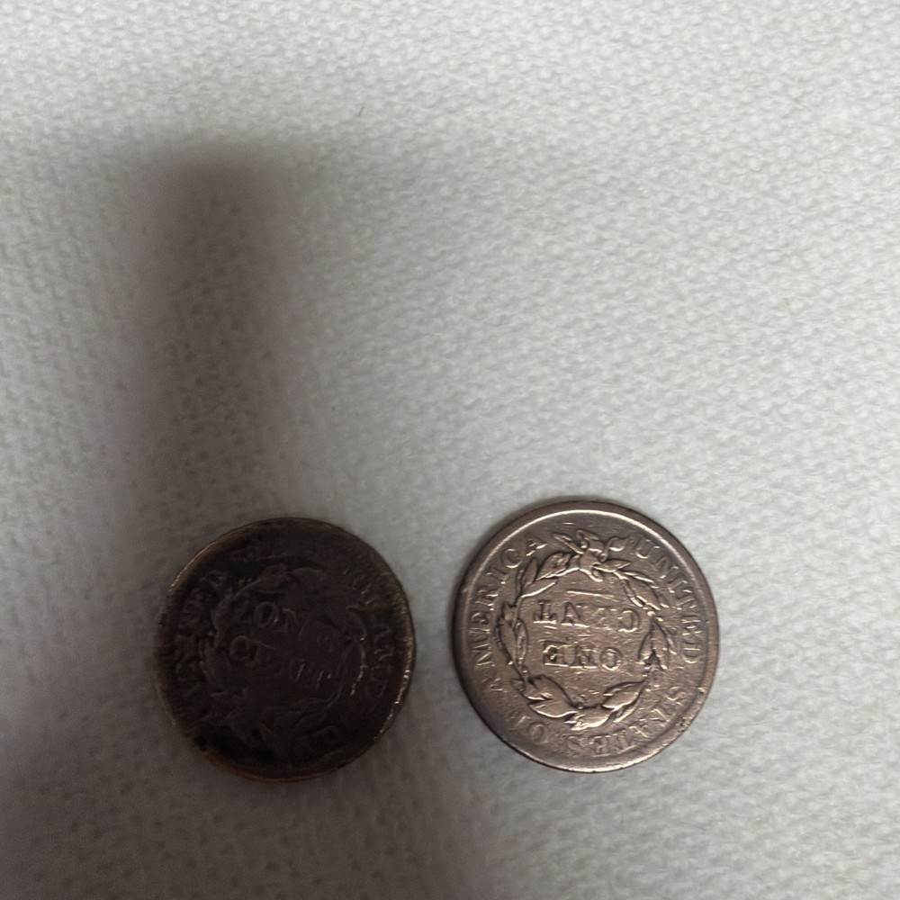 1841 Braided Hair Large Cent - As Shown!+ Unknown Date