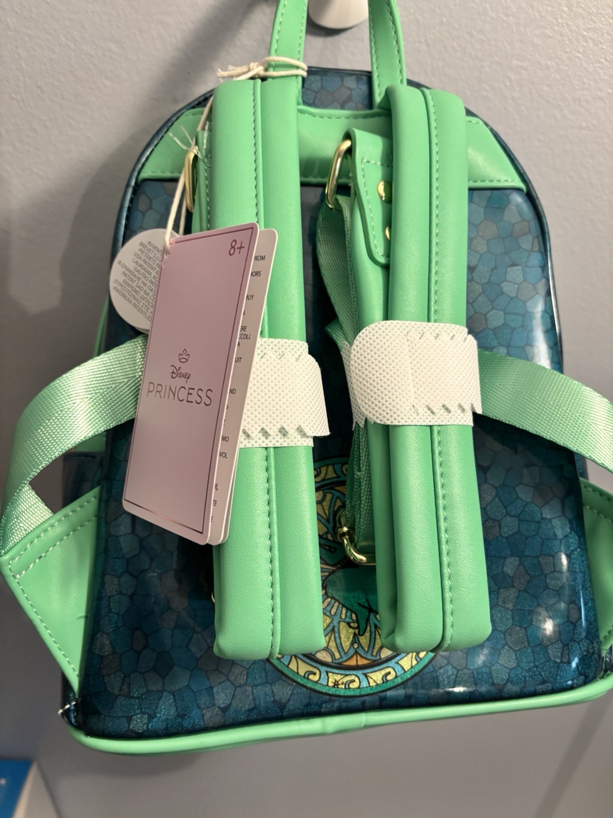 Loungefly Disney Princess Stained Glass Collection Moana Mini-Backpack NWT