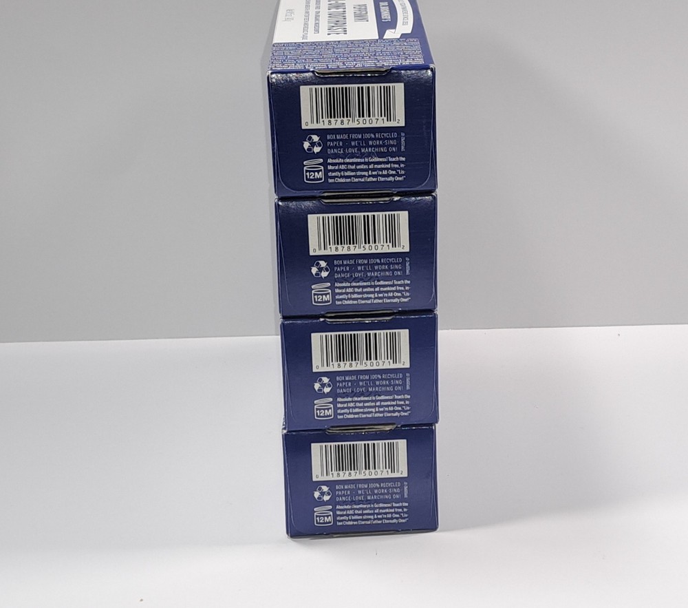 4 Pack Dr. Bronner's Peppermint Organic All-One Toothpaste 5 Oz. Each.