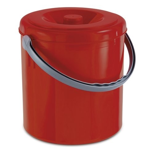 Stefanplast EUREKA Trash Can, Model 20255, Red, For Collection