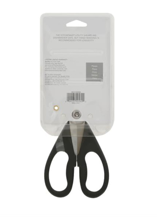 KitchenAid All Purpose Kitchen Shears with Protective Sheath Durable Stainless
