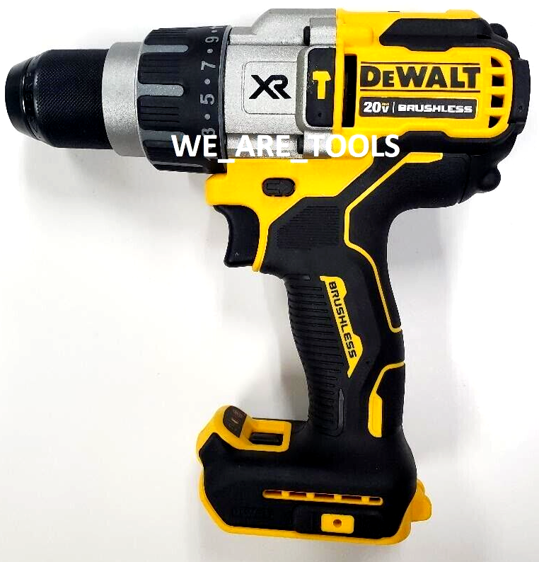 DeWalt DCD998 20V Max XR Brushless 1/2" Hammer Drill, 2) DCB205 5.0 AH Batteries