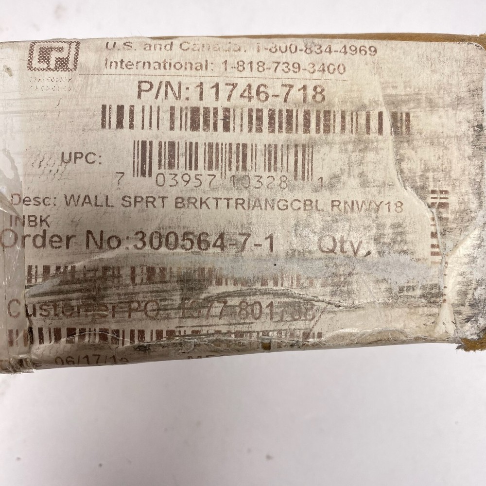 CPI Chatsworth 11746-718 Triangular Support Bracket