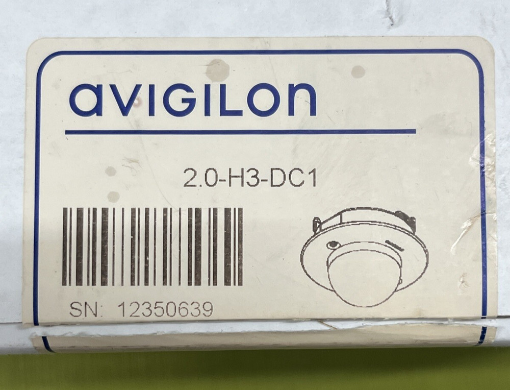 Avigilon High Definition Camera 2.0-H3-DC1