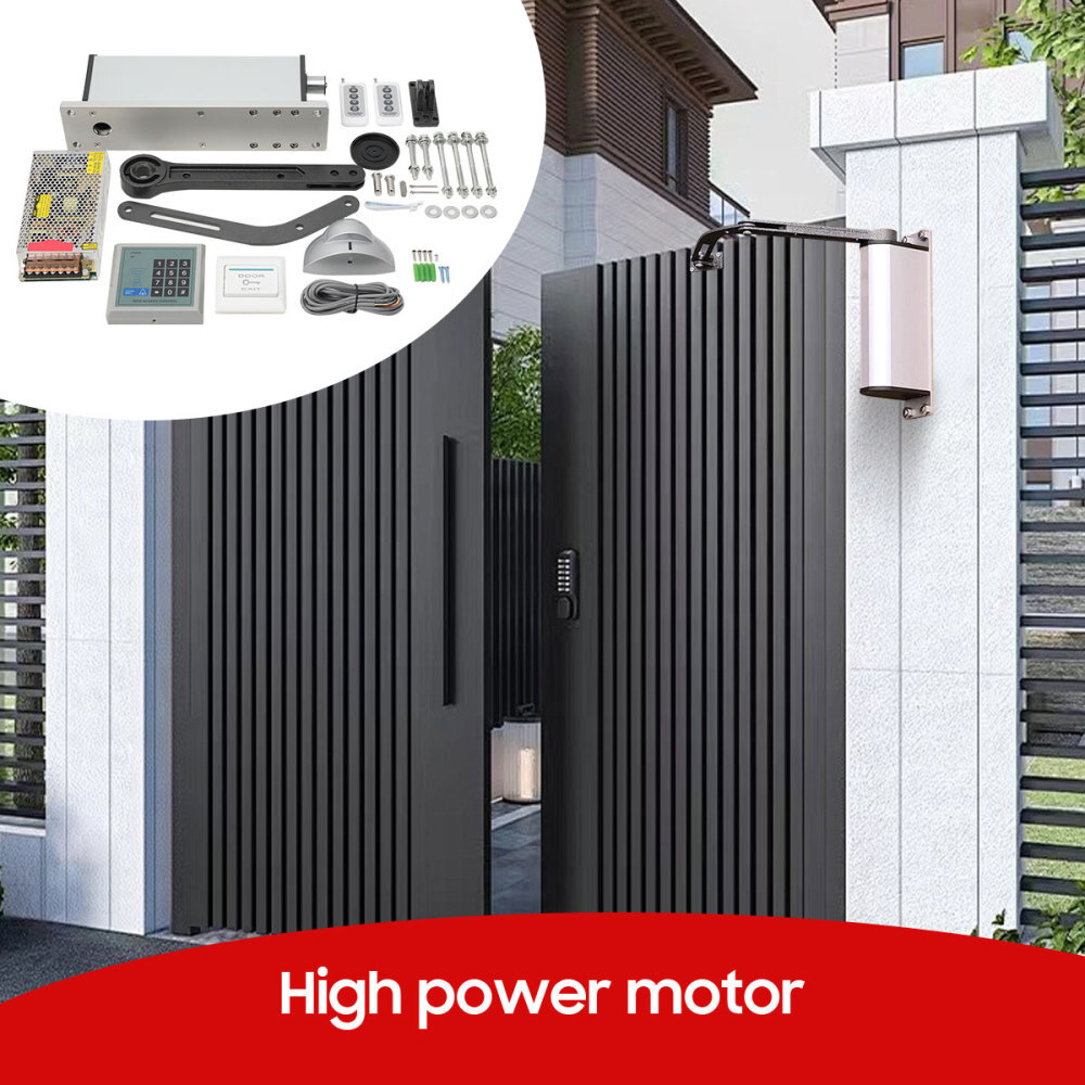 Automatic Electric Swing Door Opener Side-mounted Remote Controller+Push Button