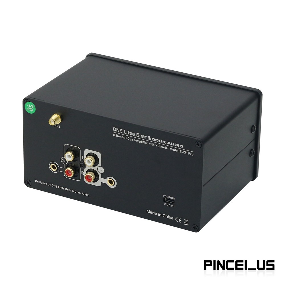 EQ5-PRO 5 Bands 0.5W EQ Equalizer Bluetooth 5.0 EQ Preamplifier Audio Processor