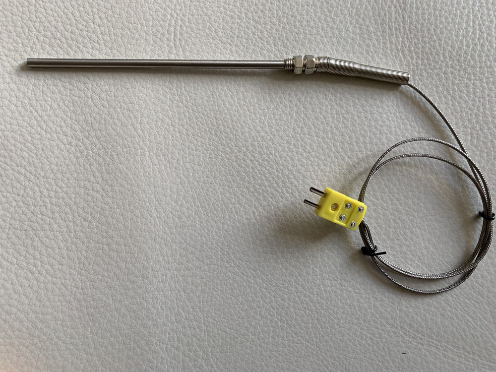Plug & Play Powder Coating Paint Temperature Controller Gas Oven 6" Tip Probe