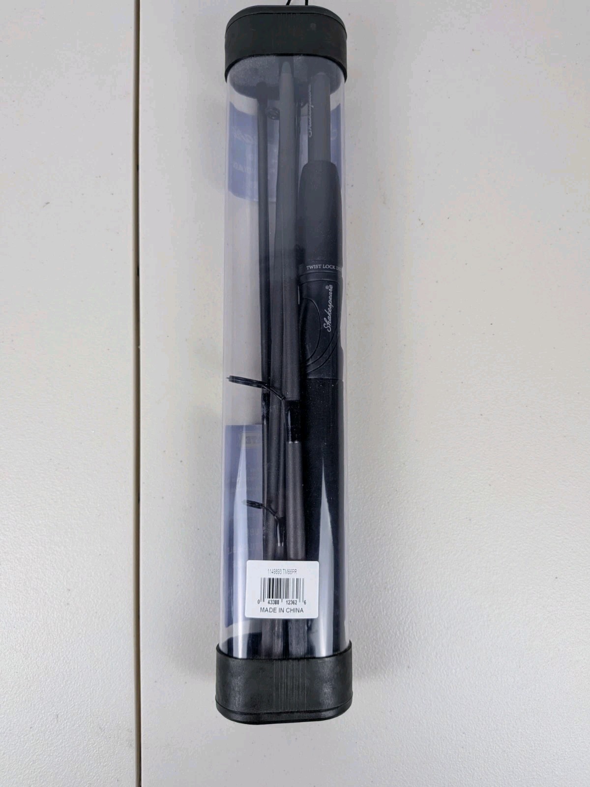 Shakespeare Travel Mate Pack Fishing Rod 6'-6" Medium Spinning Camp Boat