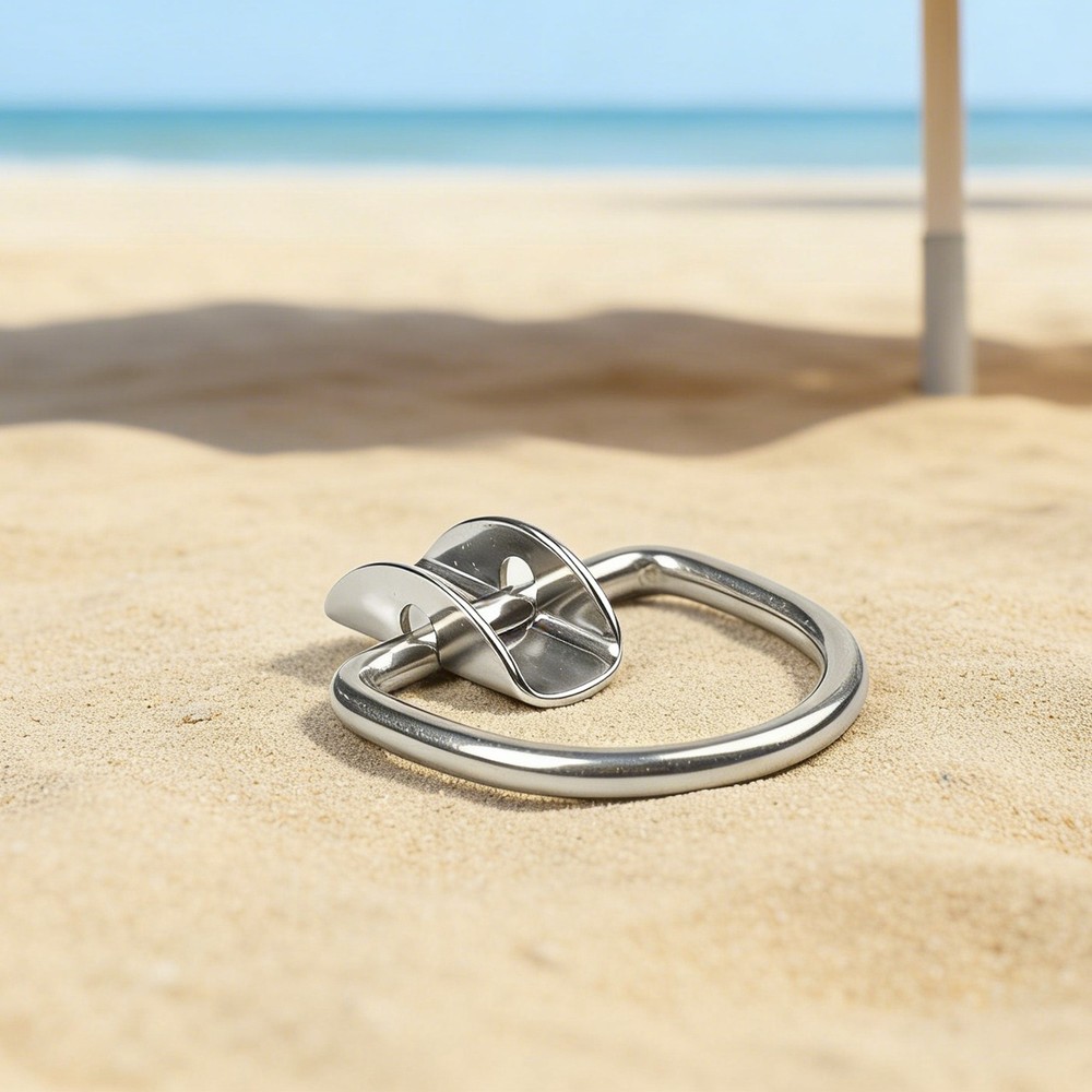 Side Mounted Air Cylinder Strap with 316 SS Clamp D Ring for Diving Use