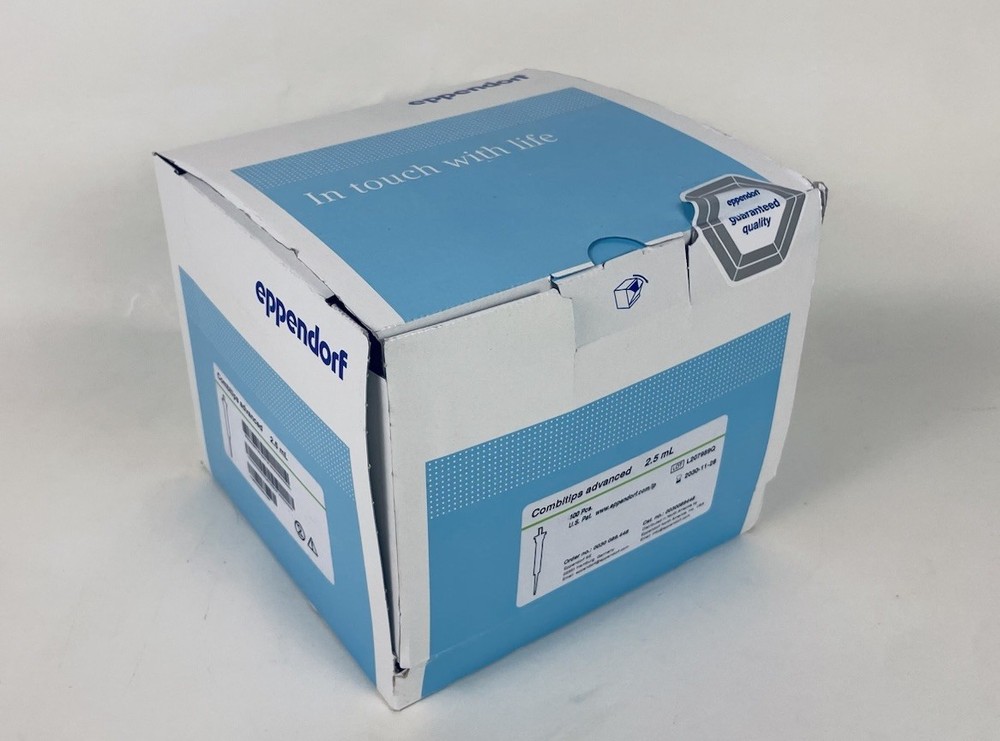 Eppendorf 2.5mL Combitips Advanced Pipette Tips 100/box 0030089448