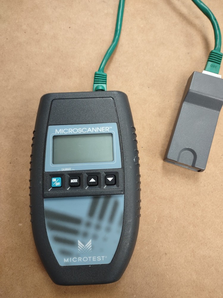 Fluke networks  Microtest Microscanner Pro Cable Tester + WIREMAP adapter