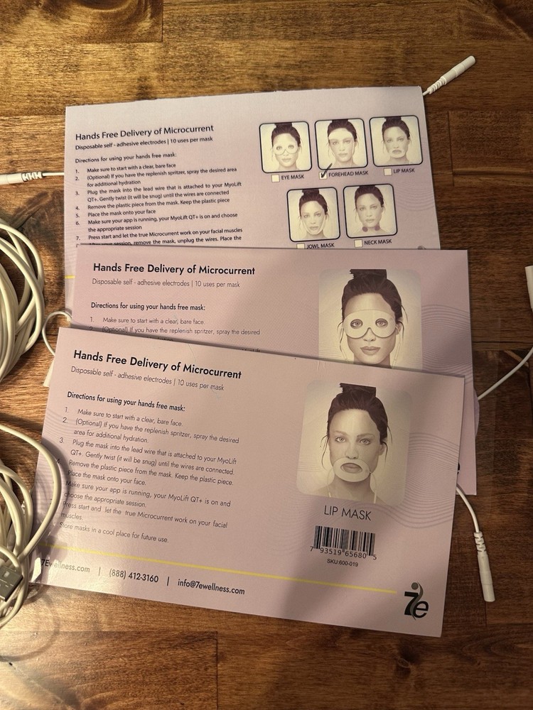 7e Wellness MyoLift Mini Microcurrent Facial Device